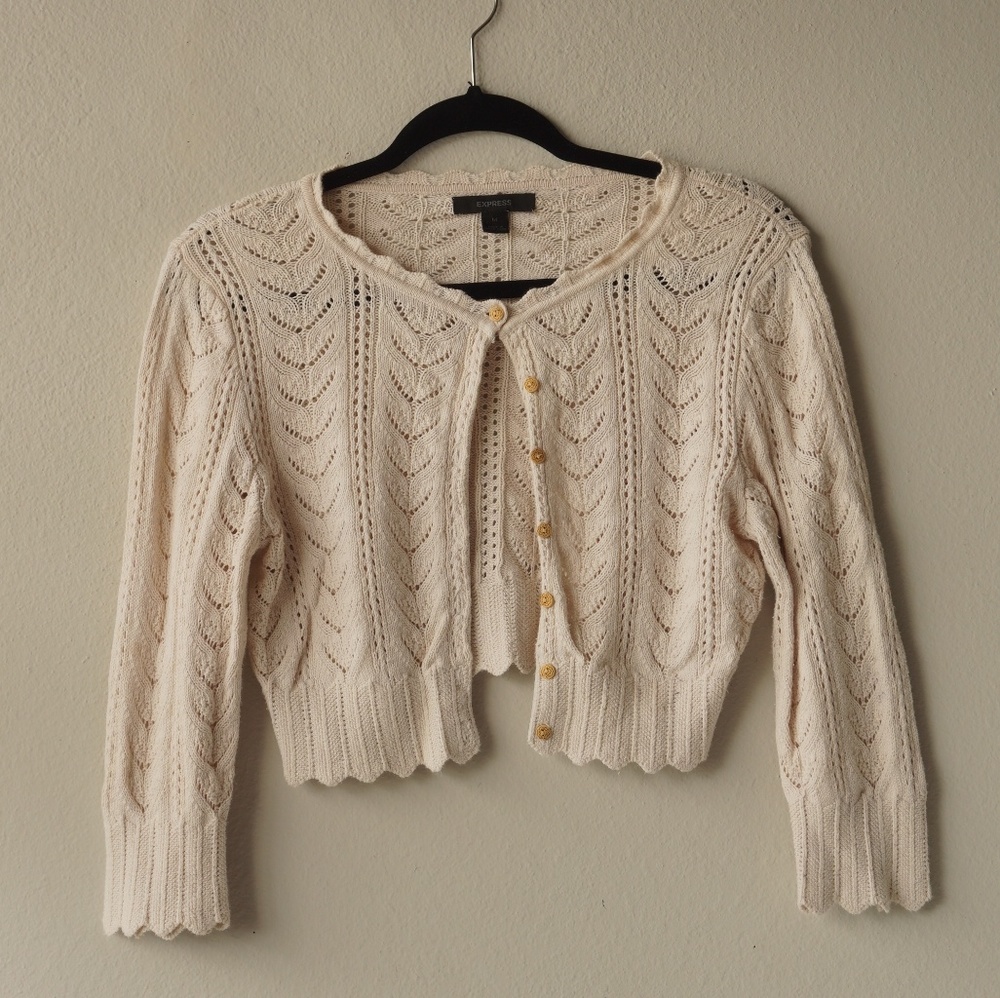 Express - Crop Creme Balero